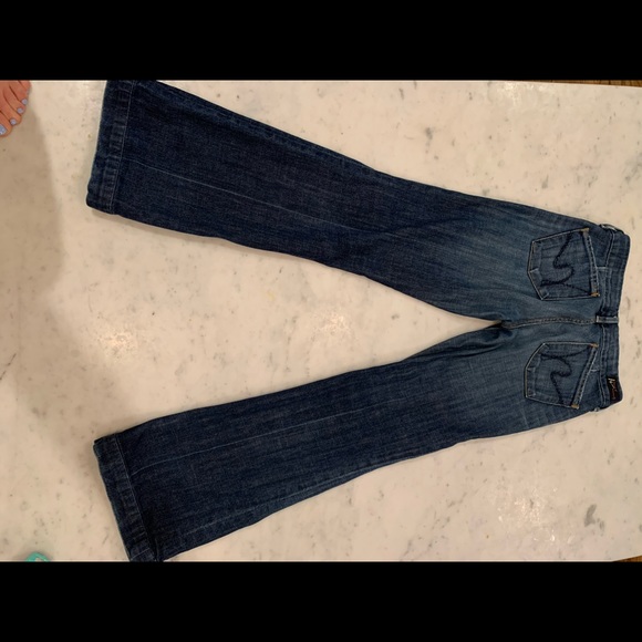 Citizens of Humanity size 25 low waist full leg - Picture 4 of 6